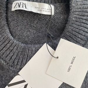 ZARA 100% Wool Sweater